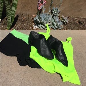 Let’s dance with these blk Danshuz Jazz shoes.